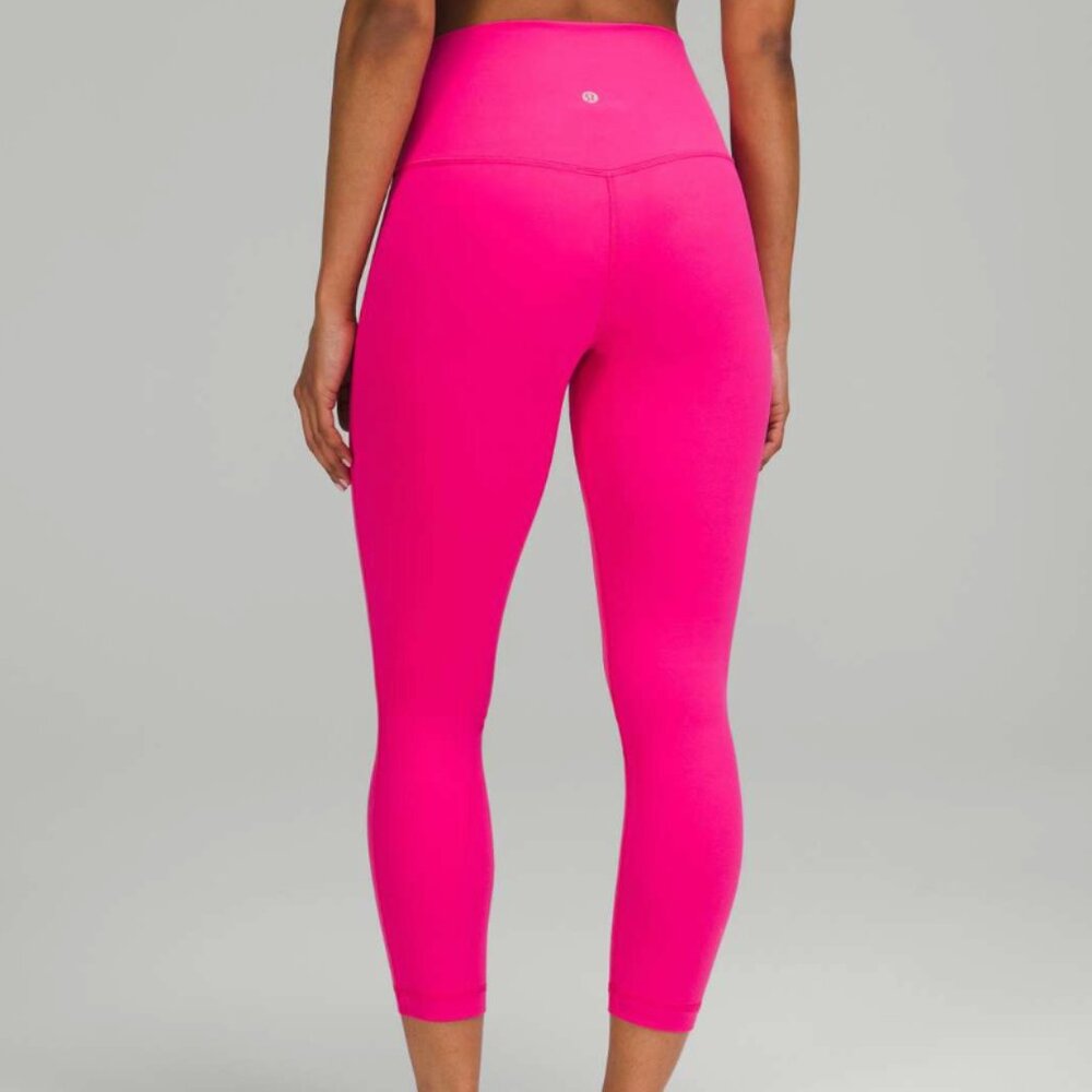 lululemon athletica Hot Pink High-Rise Performance Leggings